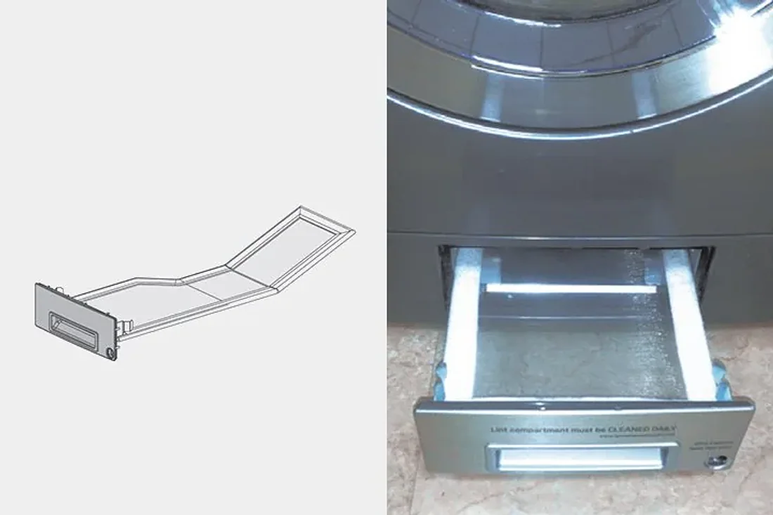 Filtro de Pelusa de fácil acceso